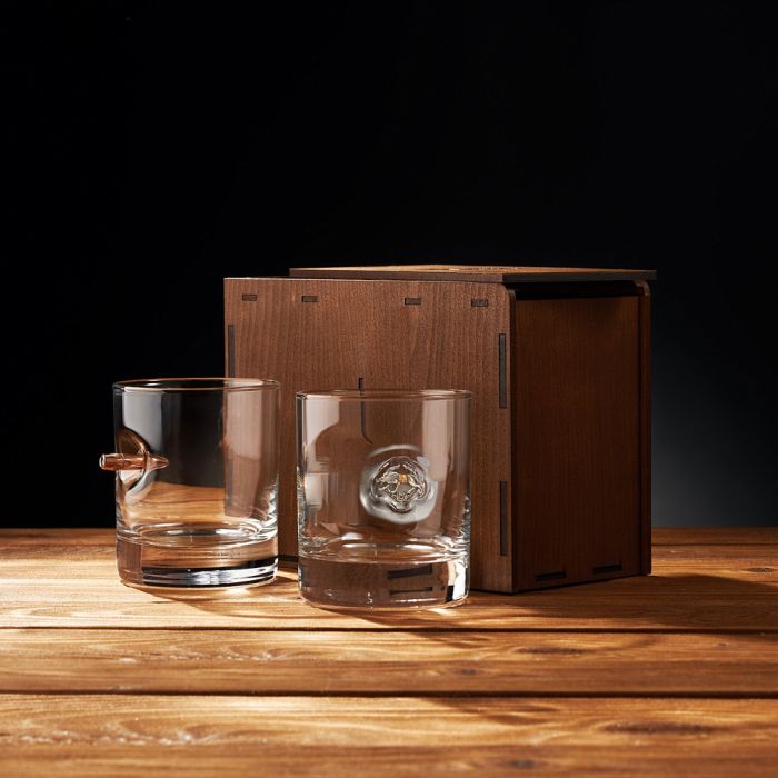 Gun And Fun набор з двох стаканів "Іду на Ви" (ССО+куля)