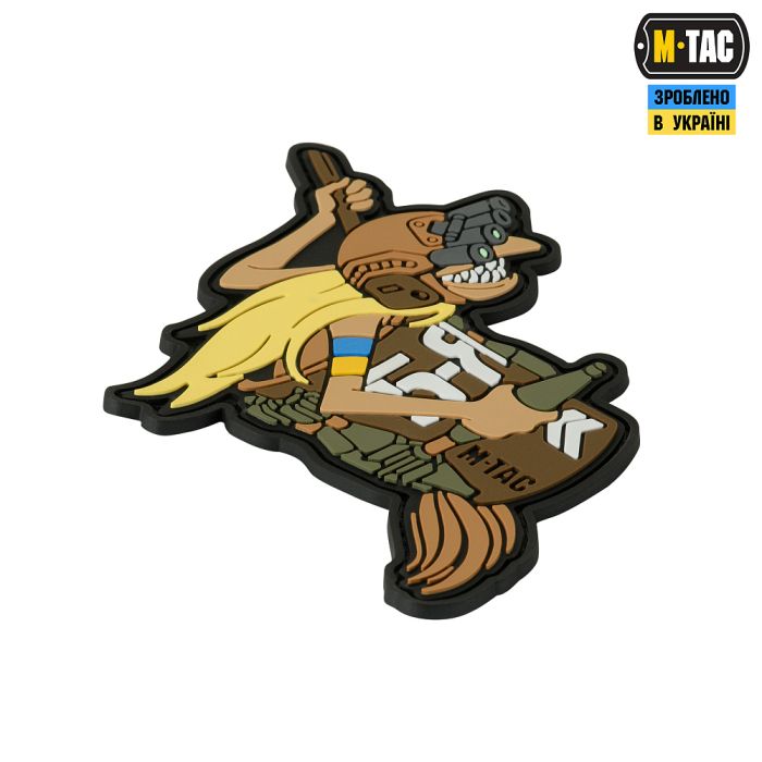 M-Tac нашивка Баба-Яга "вертикальна" full color