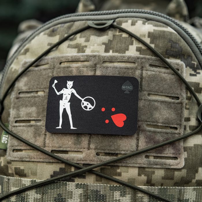 M-Tac нашивка прапор Чорна Борода Driver Black