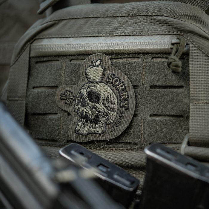 M-Tac нашивка SORRY (вишивка) Ranger Green