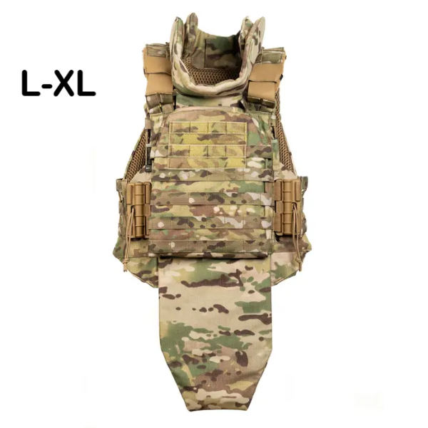 Балістика Полегшений бронежилет "Сармат L-XL" 27х33 з балістичним захистом 1 класу (Мультикам)