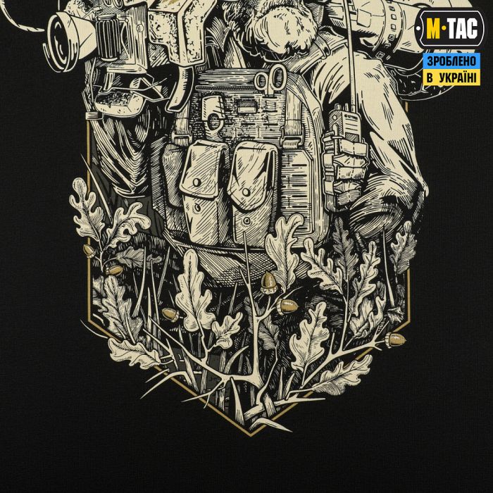 M-Tac футболка Anti-tank Battalion Black