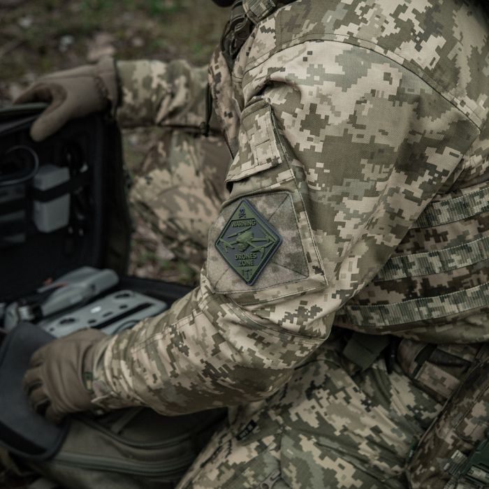M-Tac нашивка Drones Zone PVC Olive