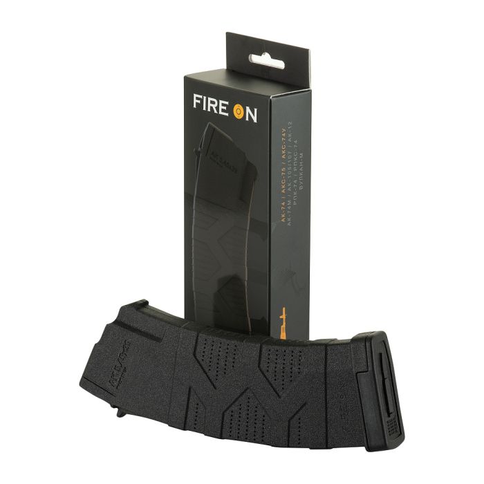Fire On Магазин АК 5,45 на 30 патронів Black/Red