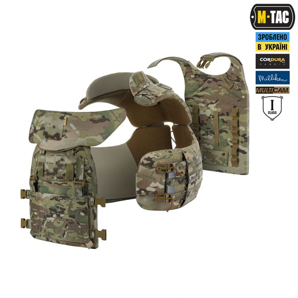 M-Tac Plate Carrier CORSET Elite FAST (розмір плити L) Multicam