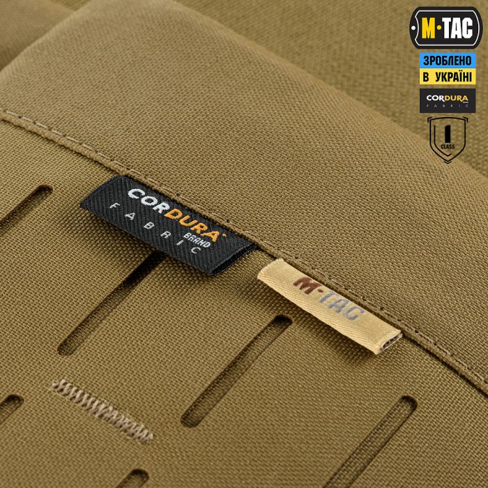 M-Tac захист живота з балістичним пакетом 1 клас захисту Laser Cut Coyote