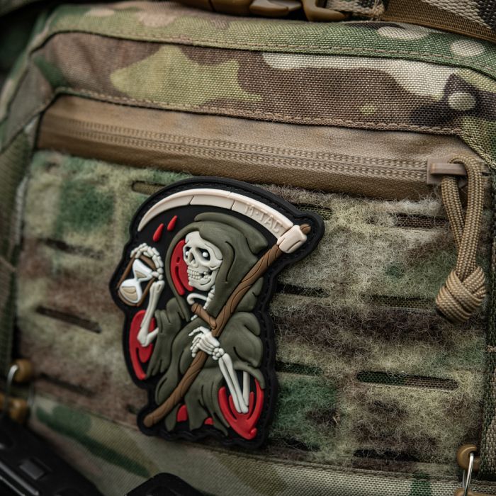 M-Tac нашивка Time PVC Black/Olive