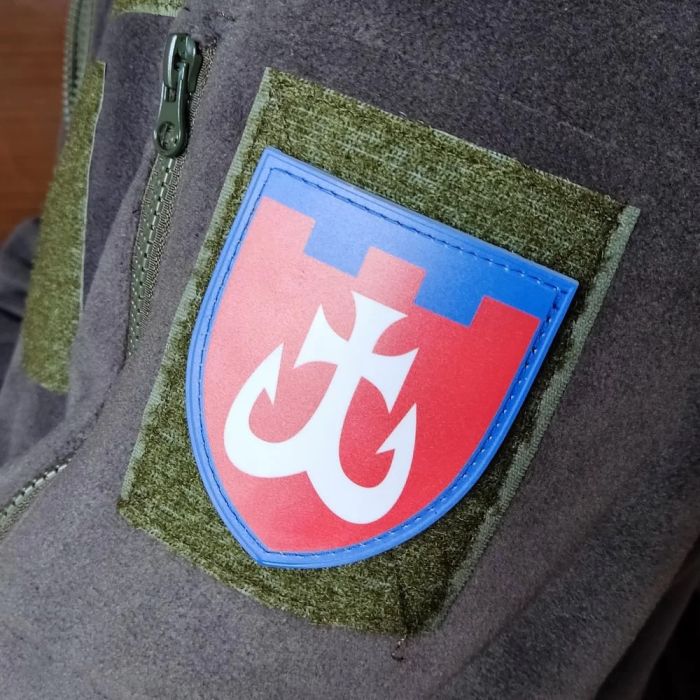 Шеврон ПВХ ТрО 120 бригади ЗСУ Вінниця