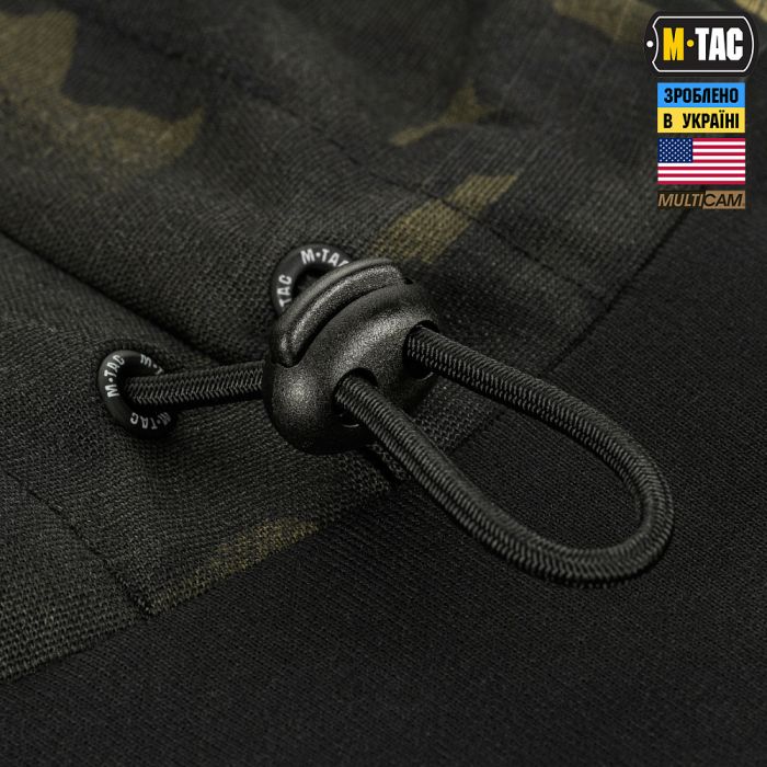 M-Tac кофта Hoodie Combat Black Multicam
