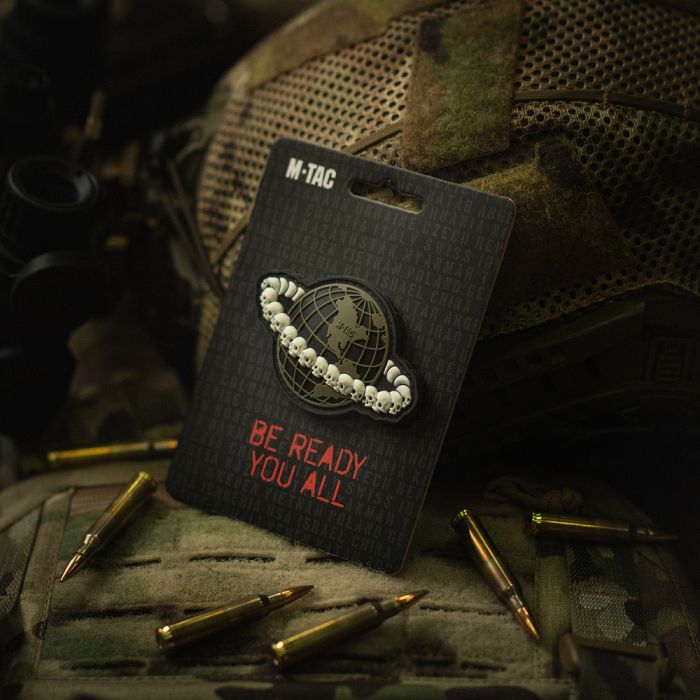 M-Tac нашивка Planet PVC Olive