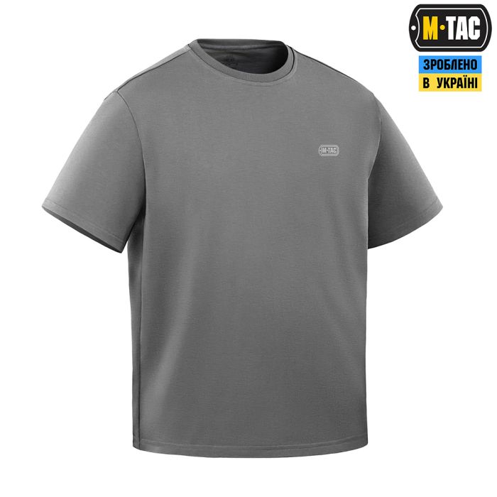 M-Tac футболка Cotton Hard Oversize Light Grey