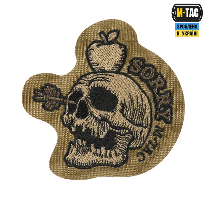 M-Tac нашивка SORRY (вишивка) Coyote