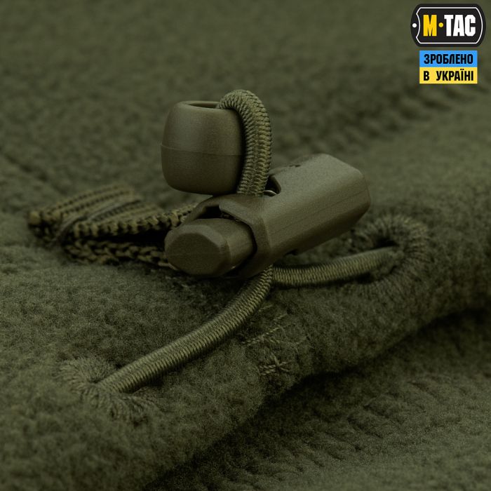 M-Tac шарф-труба Elite короткий з затяжкою фліс (320г/м2) Army Olive