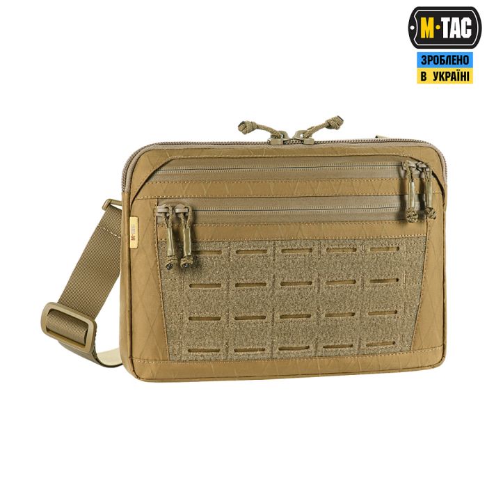 M-Tac сумка Admin Bag Medium X-Pac Elite з липучкою Coyote
