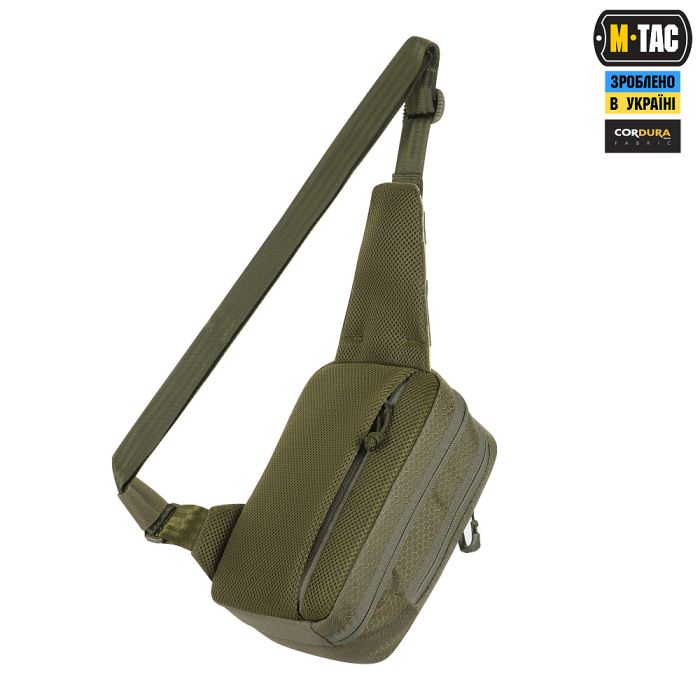 M-Tac сумка Sling Pistol Bag Elite Hex з липучкою Multicam/Ranger Green