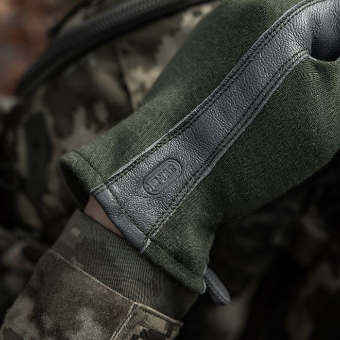 M-Tac рукавички Nomex Sport Leather Olive