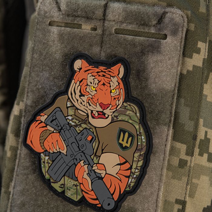 M-Tac нашивка Тигр танкові війська PVC