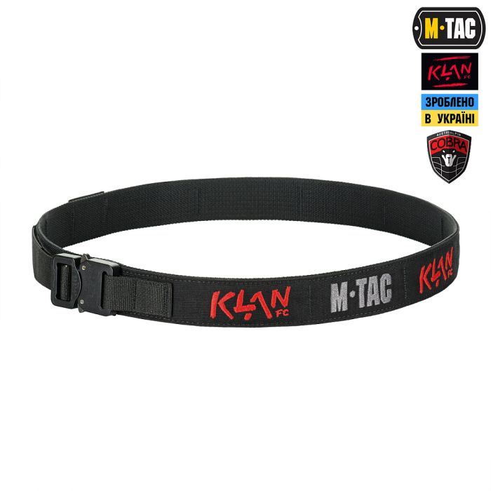 M-Tac ремінь KLAN Cobra Buckle Belt Black