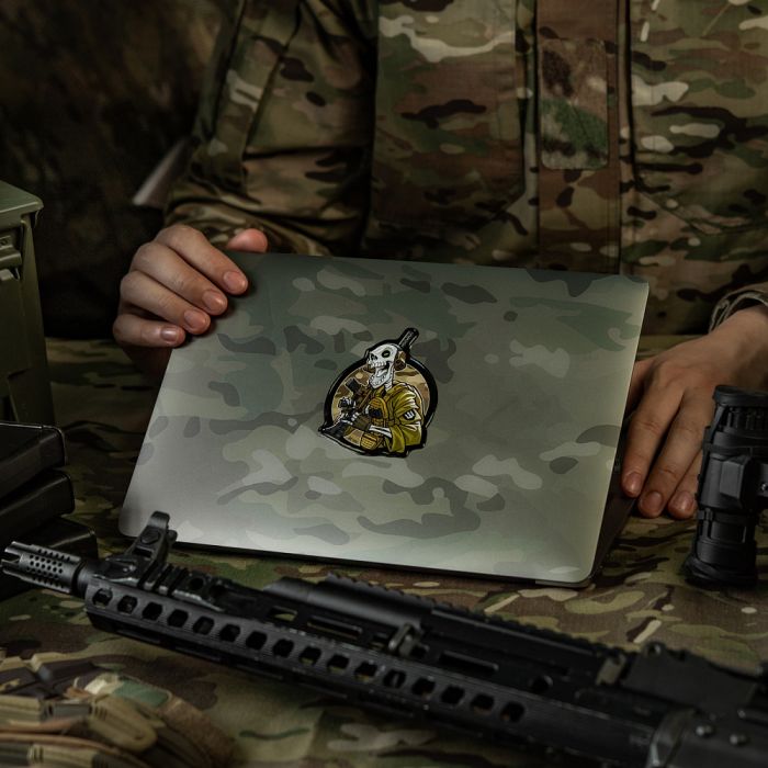 M-Tac наклейка об'ємна ЦЕ НАША ПОСАДКА V2