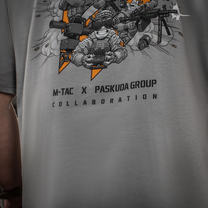 M-Tac футболка Paskuda Group Light Grey