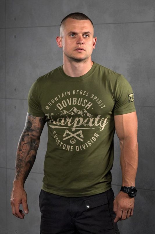 SvaStone футболка Karpaty олива