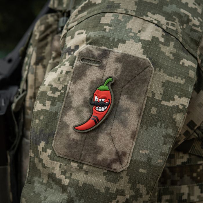 M-Tac нашивка Перчик 3D молодший сержант (PVC)