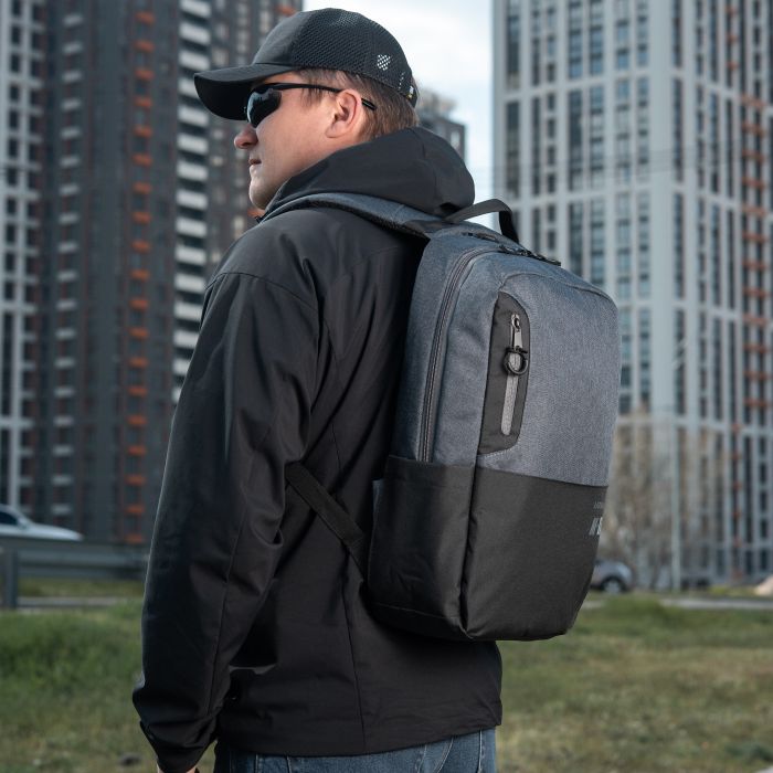M-Tac рюкзак Urban Line Laptop Pack Dark Grey