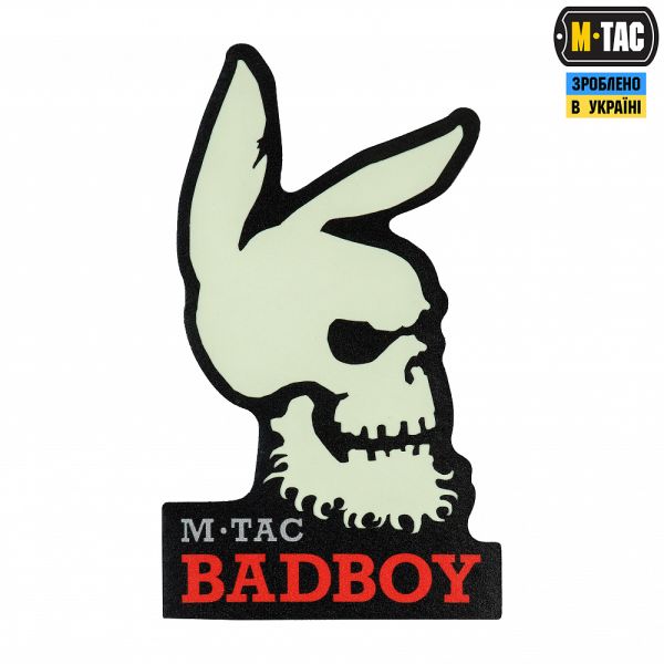 M-Tac нашивка Bad Boy Black/GID 