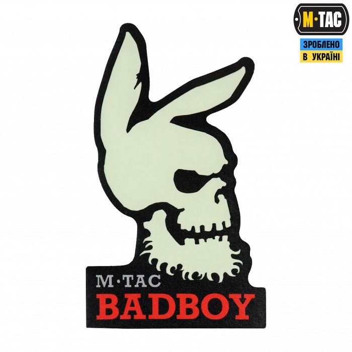 M-Tac нашивка Bad Boy Black/GID 