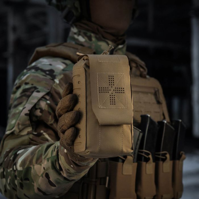 M-Tac підсумок медичний вертикальний Small Gen.II Elite Coyote