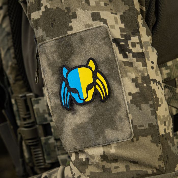 M-Tac нашивка Cat Predator Black/Yellow/Blue
