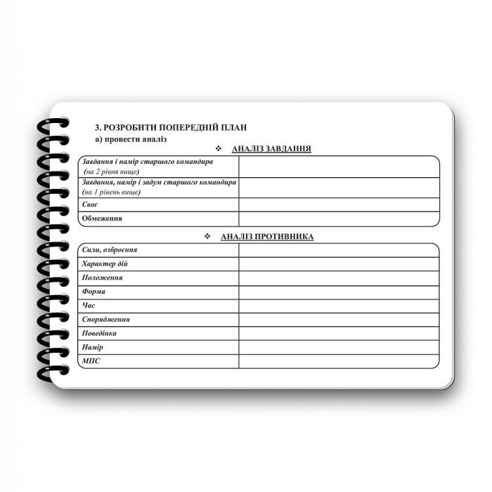 Ecopybook Tactical Блокнот сержанта