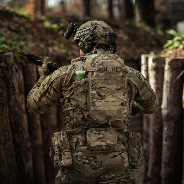 M-Tac рюкзак Sturm з ергономічними лямками Elite Multicam