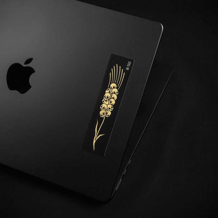 M-Tac наклейка Колосок (Черепа) Black