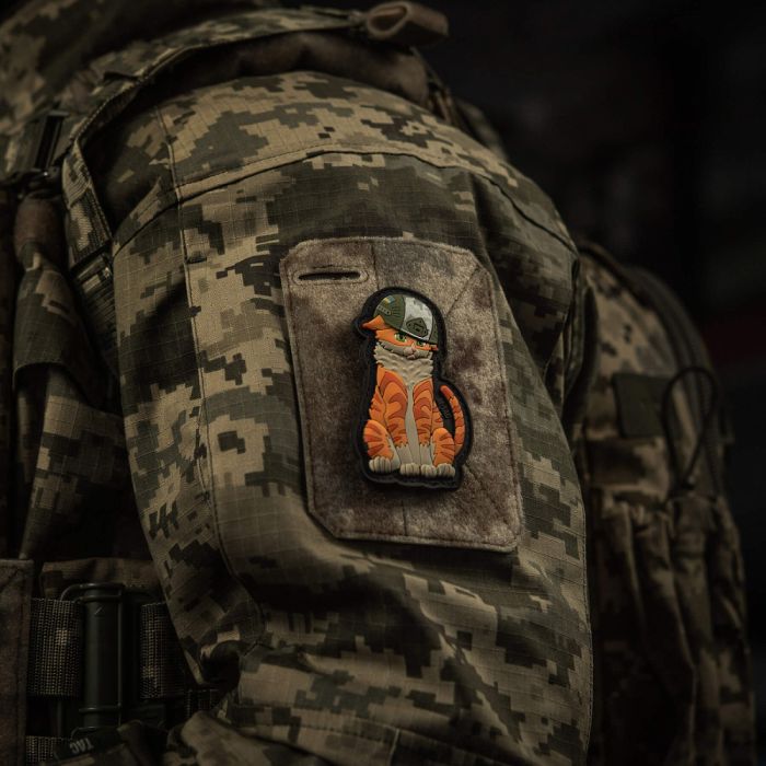 M-Tac нашивка Orange Cat PVC (MM14 cover)