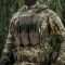 M-Tac передня панель для плитоноски Cuirass QRS на три магазина Ranger Green