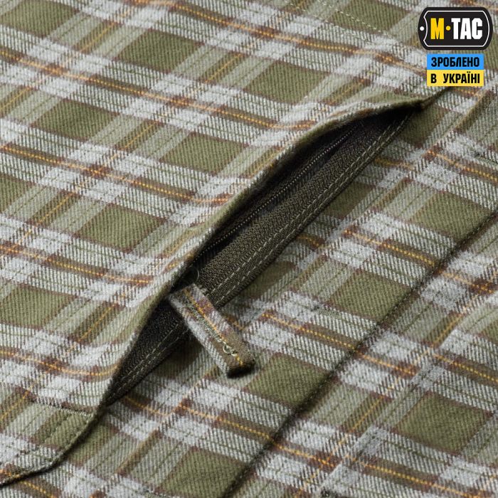 M-Tac сорочка Tactical Cotton Shirt Olive/Grey