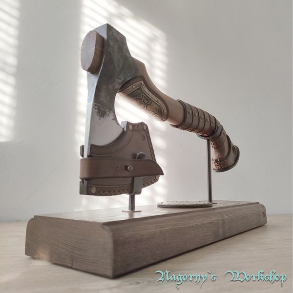 VIP подарунок сокира в латуні з сталі T72