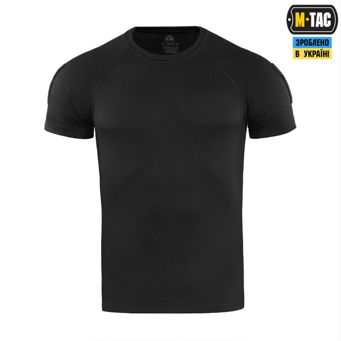 M-Tac футболка реглан потовідвідна тактична Summer Black