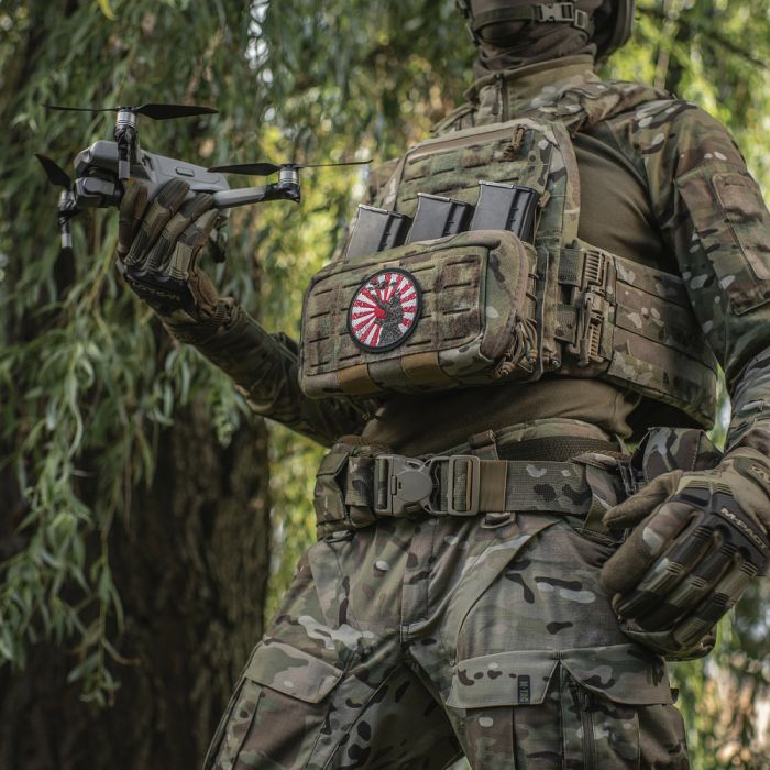 M-Tac нашивка Шлях Самурая (вишивка) Black/White/Red