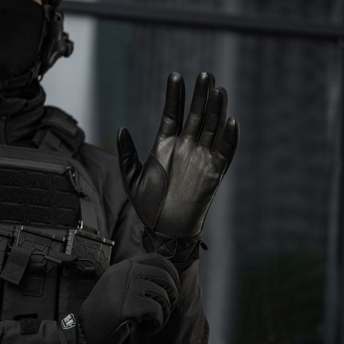 M-Tac рукавички Scout Tactical Mk.2 шкіряні Black