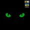 M-Tac нашивка Cat Eyes Laser Cut Ranger Green/Green/GID