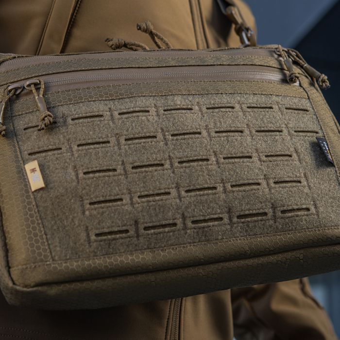 M-Tac сумка Admin Bag Large Elite з липучкою Hex Coyote
