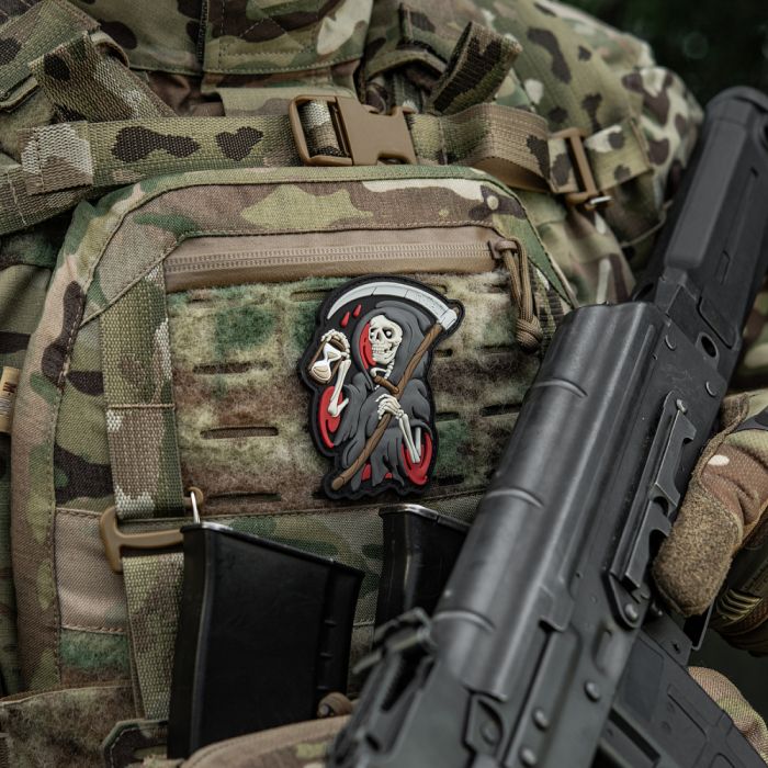 M-Tac нашивка Time PVC Black/Grey