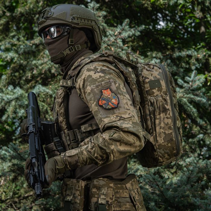 M-Tac нашивка Тигр Гірська піхота PVC