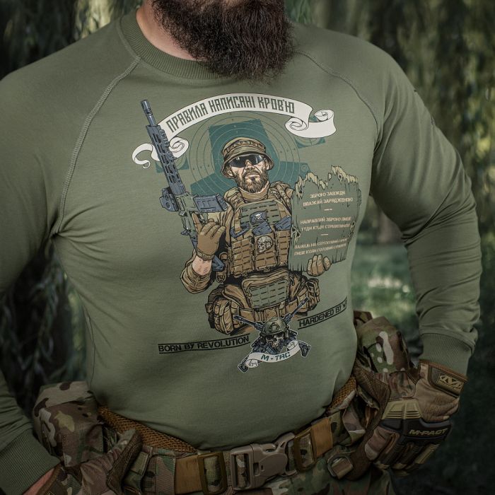 M-Tac реглан Заповіді стрільця Light Olive