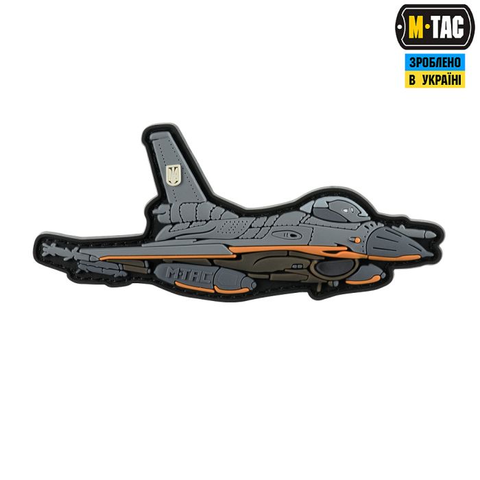 M-Tac нашивка F-16 PVC