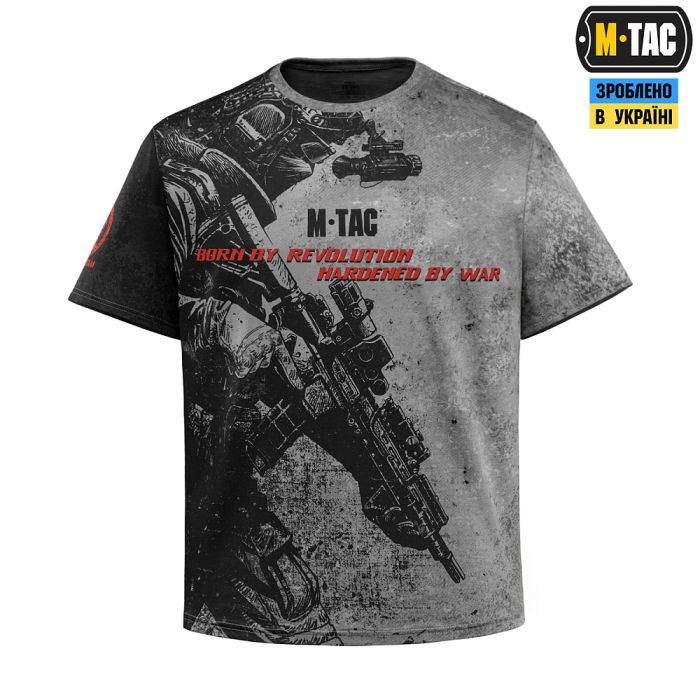 M-Tac футболка Warrior 1618 Oversize Light Grey