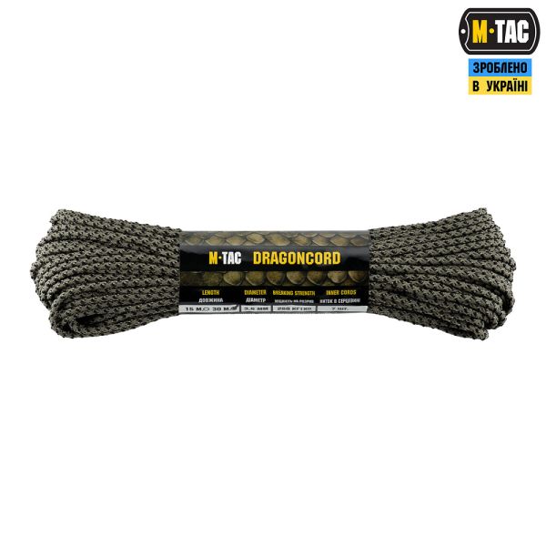 M-Tac паракорд Dragon Cord 30m Tan/Black