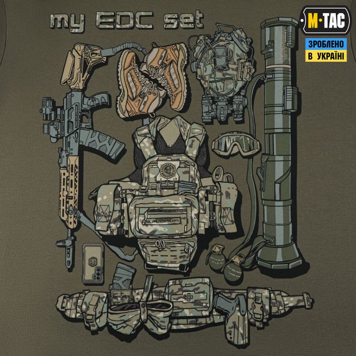 M-Tac футболка My EDC Ranger Green